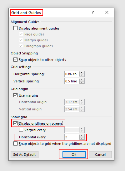 How To Insert And Delete Gridlines In Microsoft Word