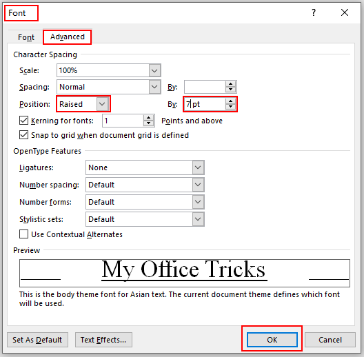 How To Adjust The Space Between Text And Underline In Microsoft Word 