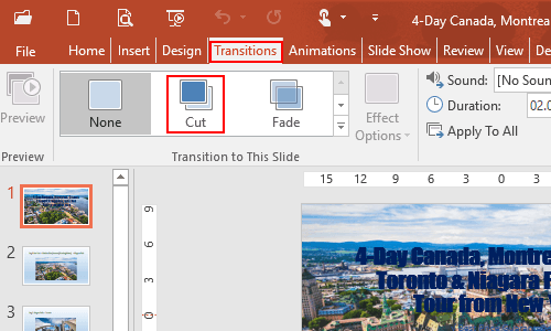 how to make a powerpoint presentation play continuously