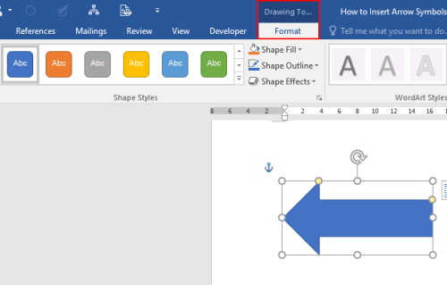 3 Methods To Insert Arrow Symbols In Word Document My Microsoft 