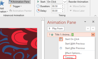 in powerpoint presentation animation can be repeated how many times