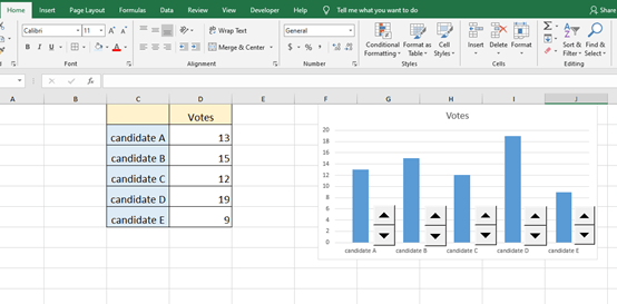 How to Create a Voting System in Microsoft Excel? - My Microsoft Office ...