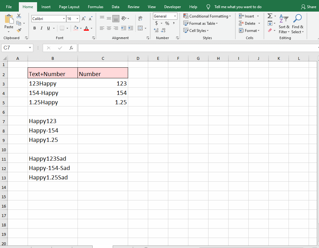 How To Separate Numbers And Text From A Cell In Excel My Microsoft 