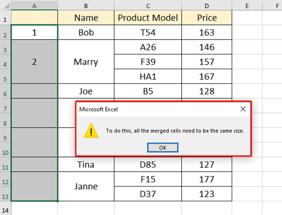 How To Autofill Number Serial In Merged Cells In Excel Simple Tutorial 