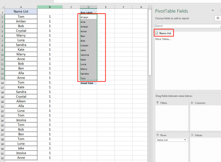 how-to-extract-only-unique-values-from-a-column-in-excel-printable