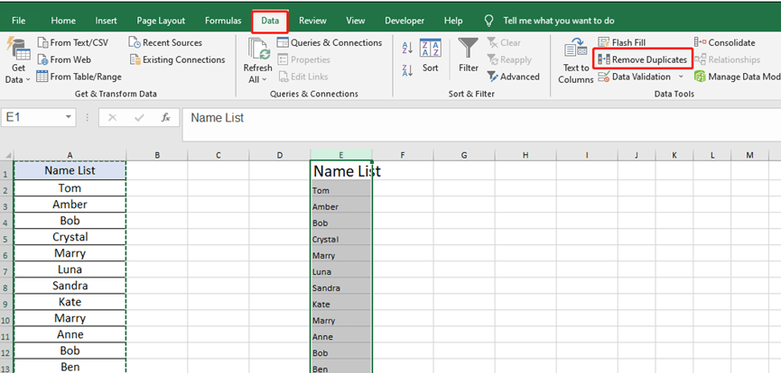 Four Ways To Extract Unique Values In Excel My Microsoft Office Tips