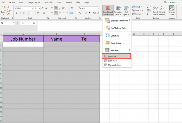 How To Add Border In Excel Table