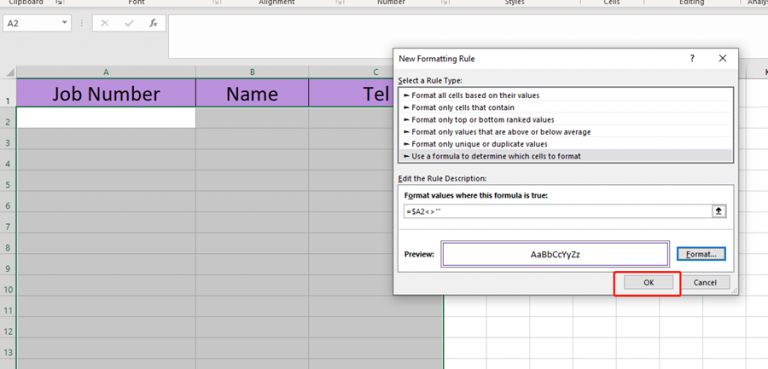 How To Add Borders In Excel Table