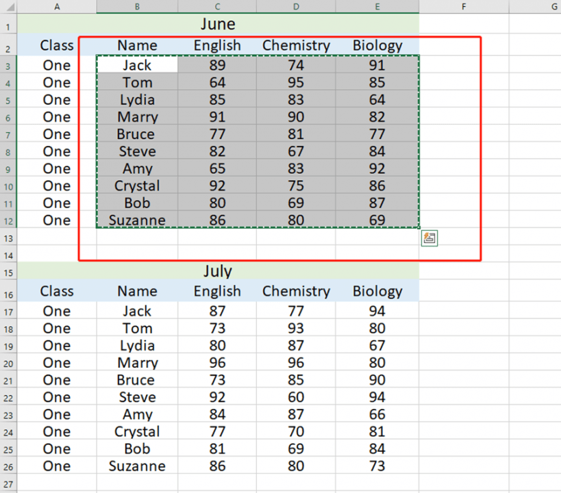 How To Compare Two Tables In Excel My Microsoft Office Tips