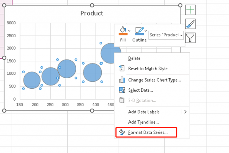 How to Create a Bubble Chart in Excel? - My Microsoft Office Tips