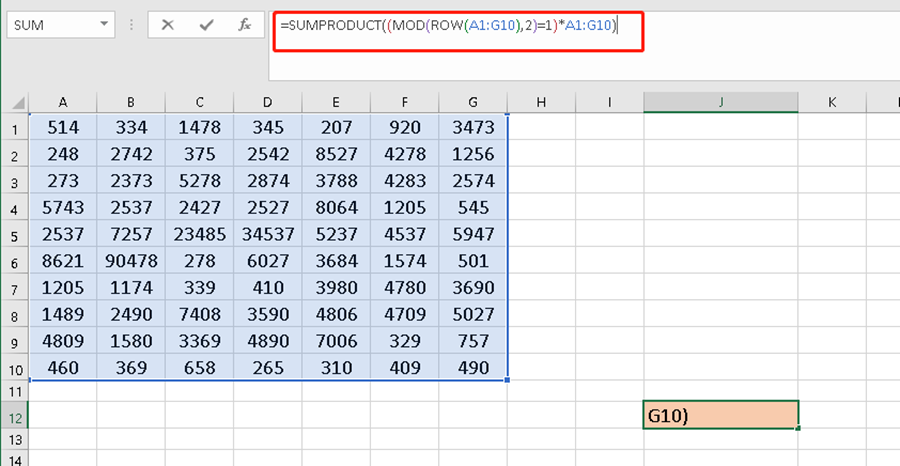 How To Sum Every Other Row In Excel My Microsoft Office Tips