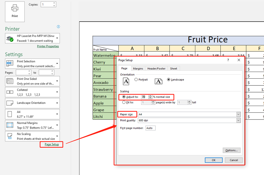 How To Print Large Excel Sheets My Microsoft Office Tips