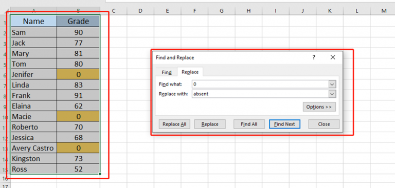 How to Replace in Excel Properly? - My Microsoft Office Tips